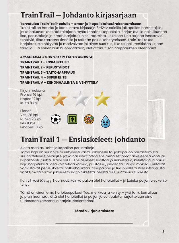 TrainTrail 1 - Ensiaskeleet - Kuva 3