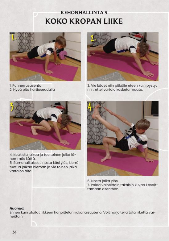 Train Trail V - Kehonhallinta ja venyttely