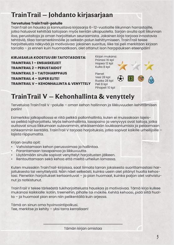 Train Trail V - Kehonhallinta ja venyttely
