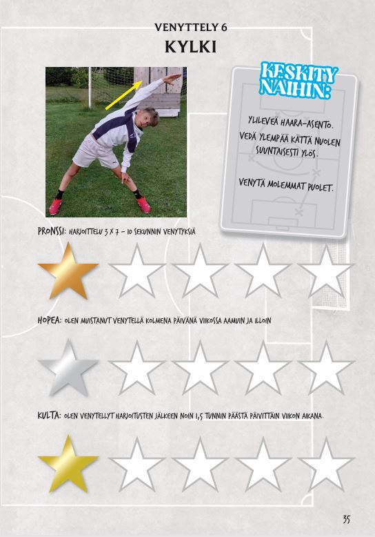 Train Trail V - Kehonhallinta ja venyttely