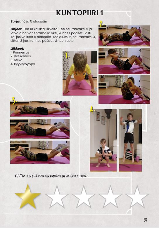 Train Trail V - Kehonhallinta ja venyttely