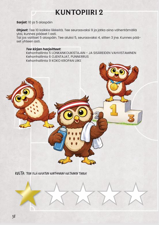 Train Trail V - Kehonhallinta ja venyttely