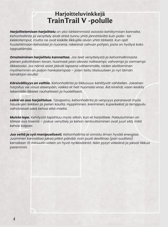 Train Trail V - Kehonhallinta ja venyttely
